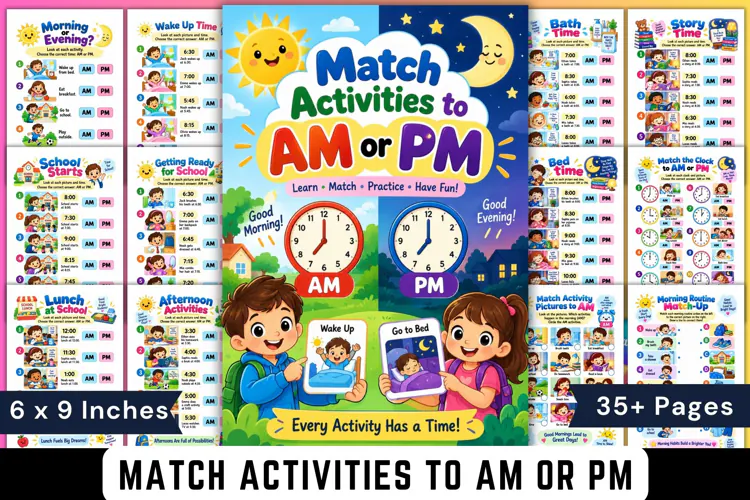Match Activities to AM or PM