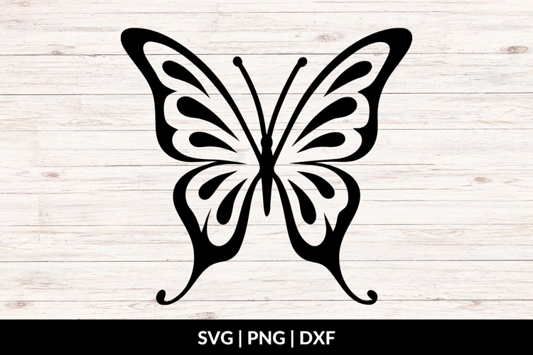 Butterfly Outline Clipart Image 6