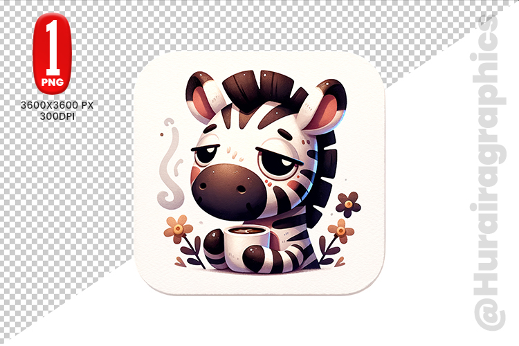 Zebra Clipart Image 6