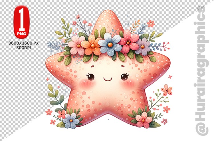 Cute Star Clipart Image 12