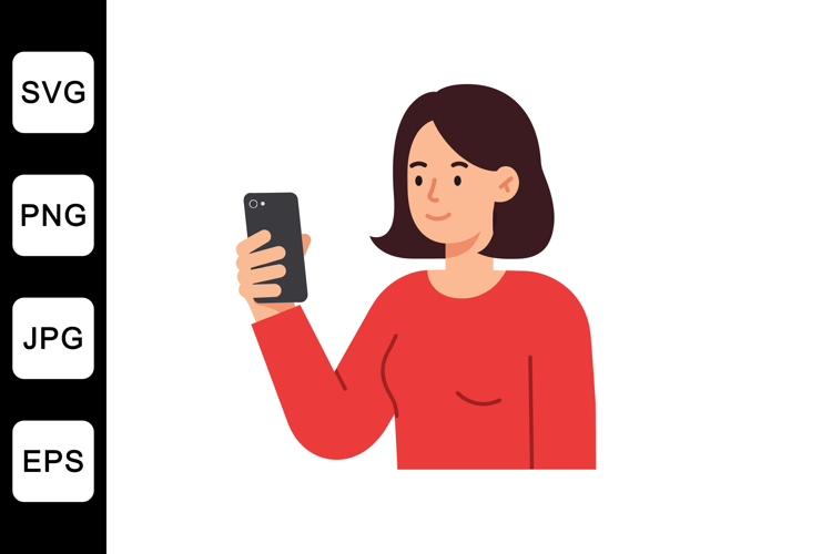 Woman Clipart Image 3