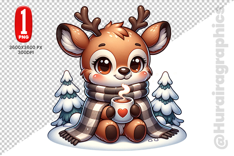 Deer Clipart Image 20