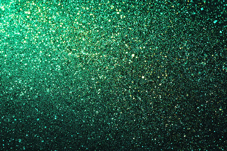 Teal Glitter Gradient Background Texture | Aqua Sparkle Fade