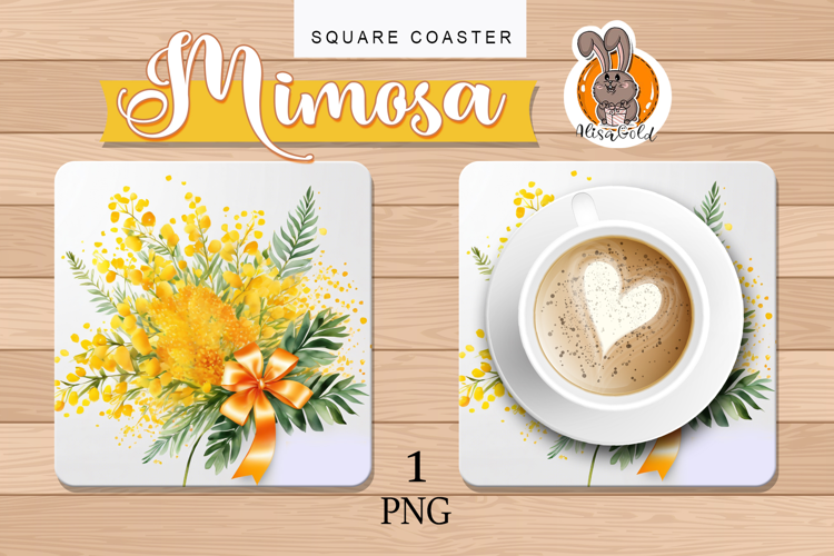 mimosa, yellow, bouquet, hot plate