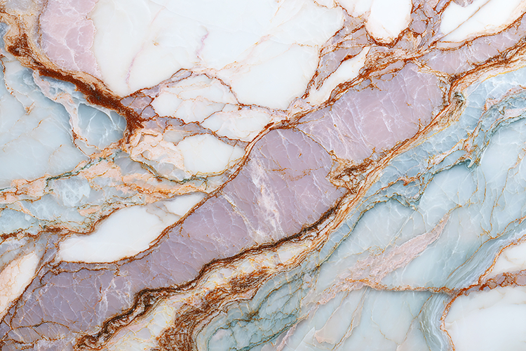 A marble surface with intricate