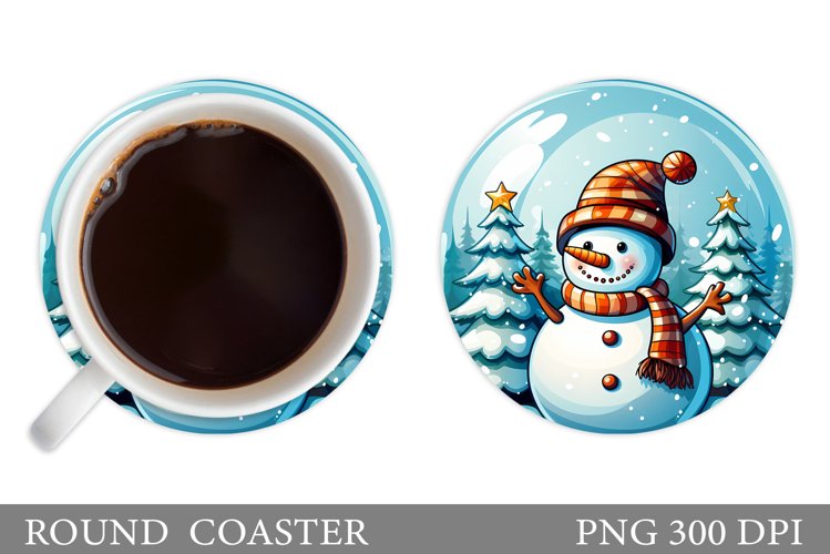 Cute Snowman Clipart Image 4