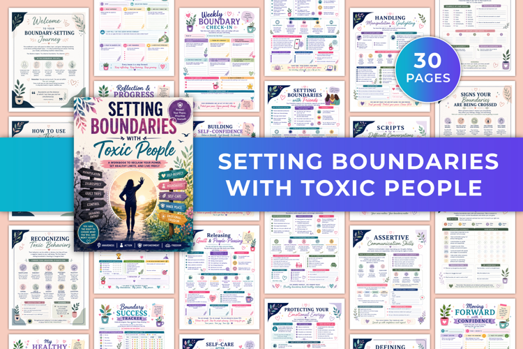Setting Boundaries with Toxic People | Healthy Boundaries