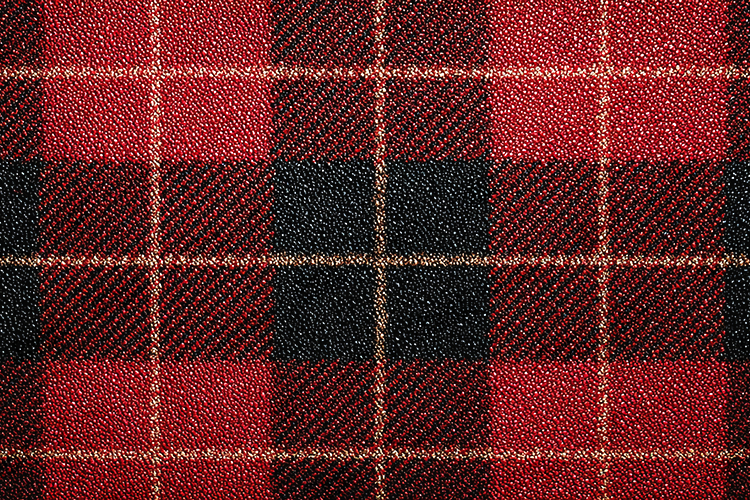 9 PC Luxury Gold Glitter & Red Plaid Digital Paper Bundle