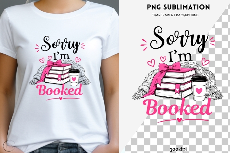 Book besties png design for T-shirts