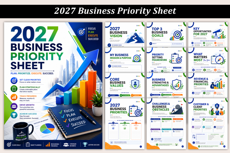 2027 Business Priority Sheet