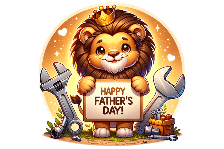 Cute Lion Clipart Image 13