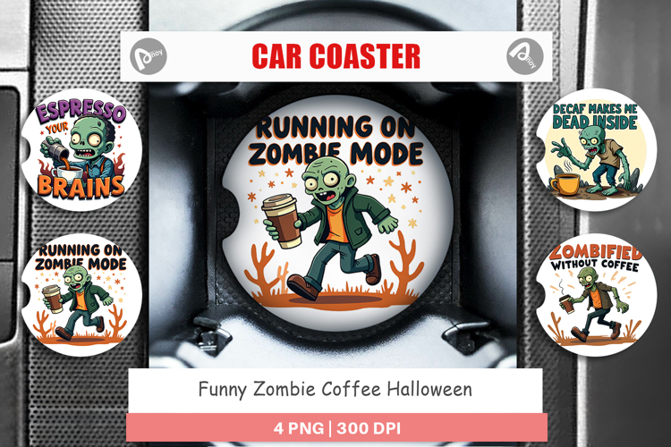 Car Coaster Sublimation Template  Image 5
