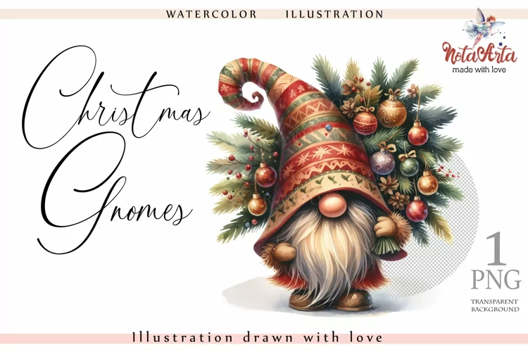 Gnomes Christmas trees