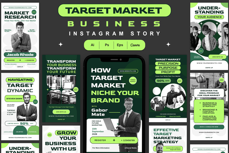 Target Market Business - Instagram Story