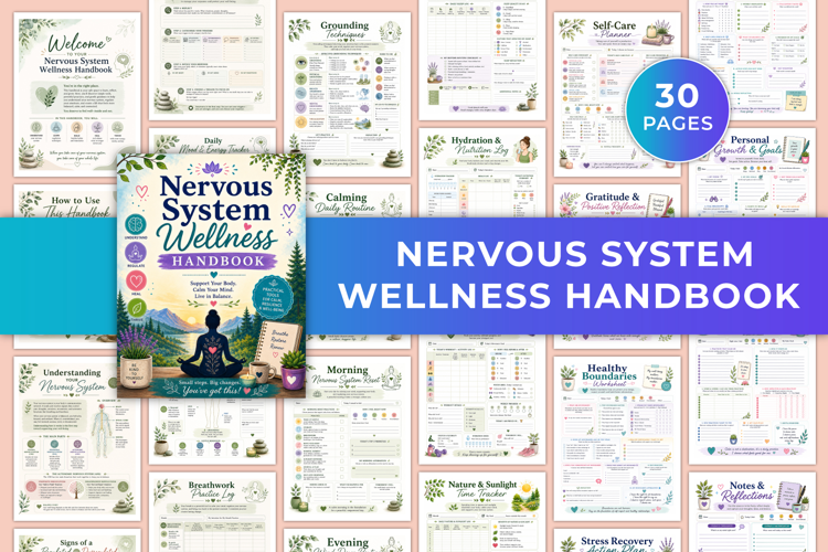 Nervous System Wellness Handbook | Self-Care, Regulation