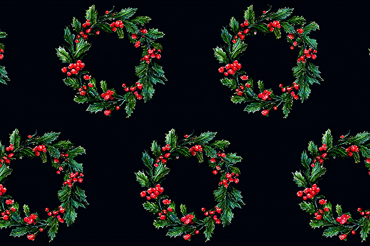Christmas Pattern Background Image 17