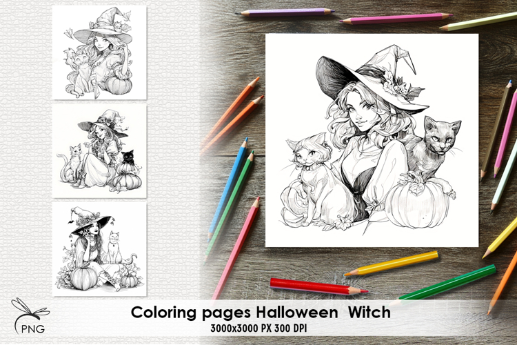Halloween Coloring Pages Image 24