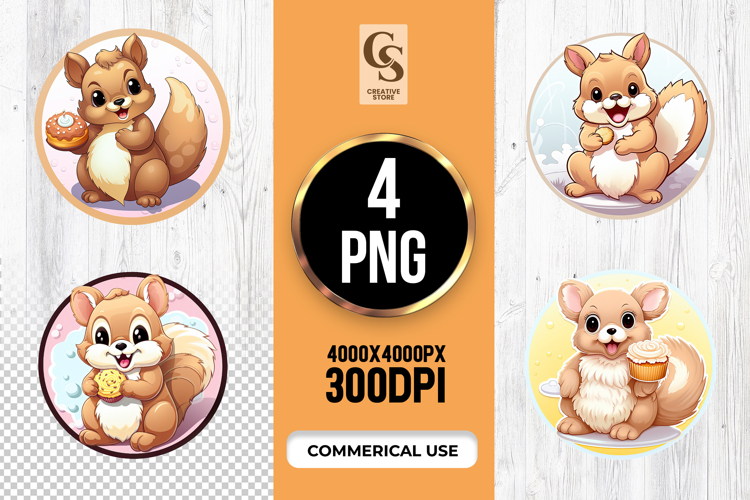 Squirrel Clipart Image 3