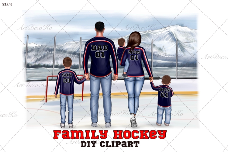 Hockey Family clipart: HOCKEY CLIPART Hockey jerseys PNG