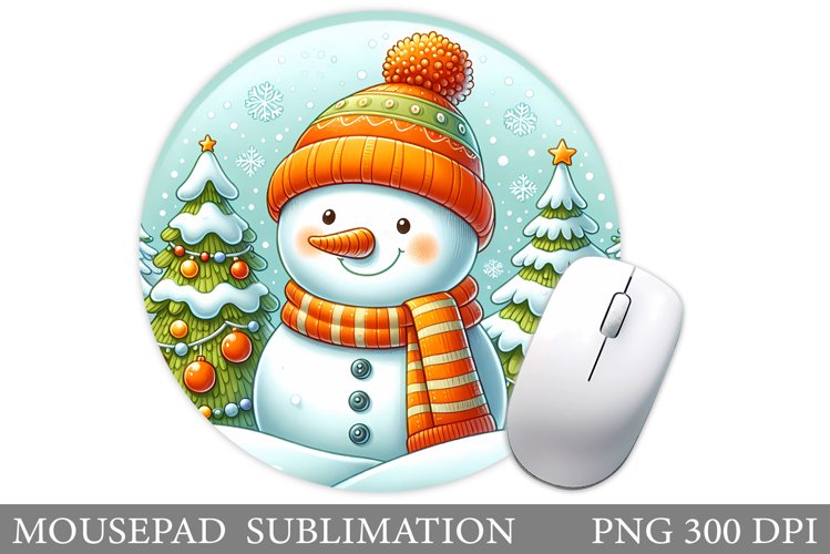 Cute Snowman Clipart Image 15