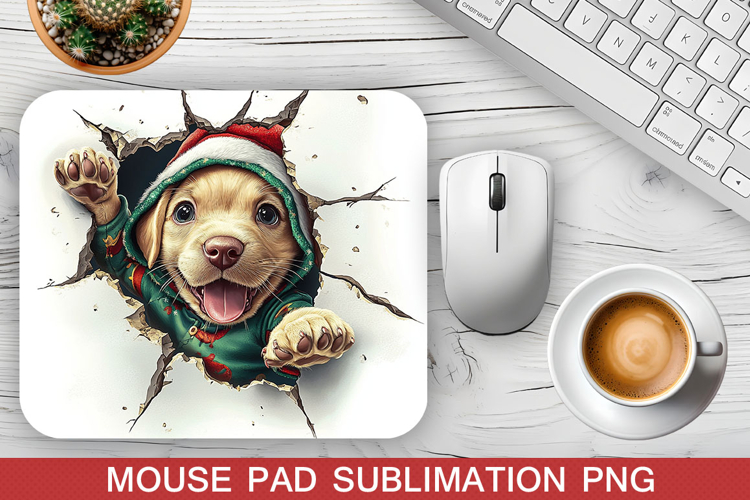 Christmas Dog Clipart Image 15