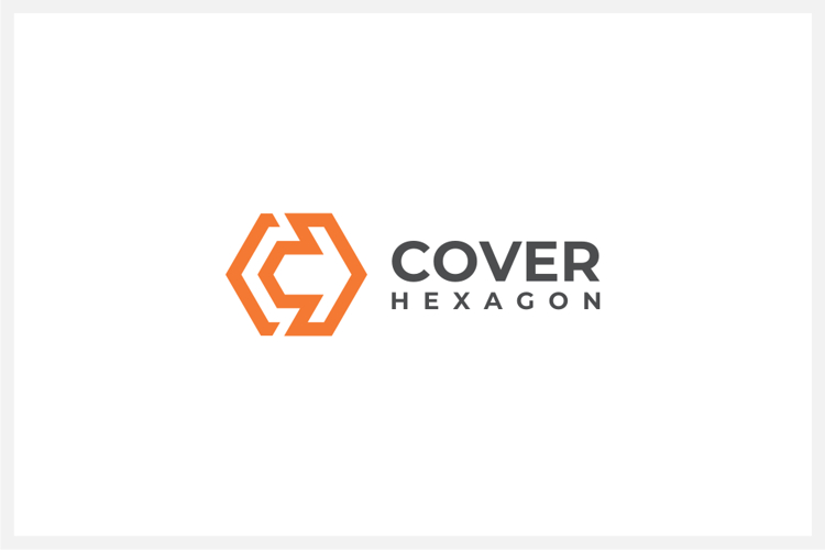 Hexagon Letter C Logo Design Vector Template