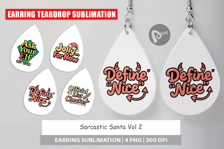 Earring Sublimation Designs Image 22
