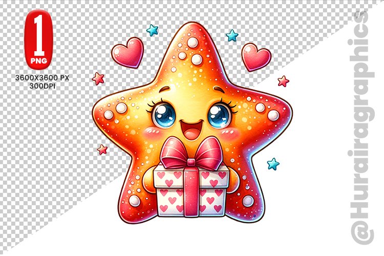 Cute Star Clipart Image 14