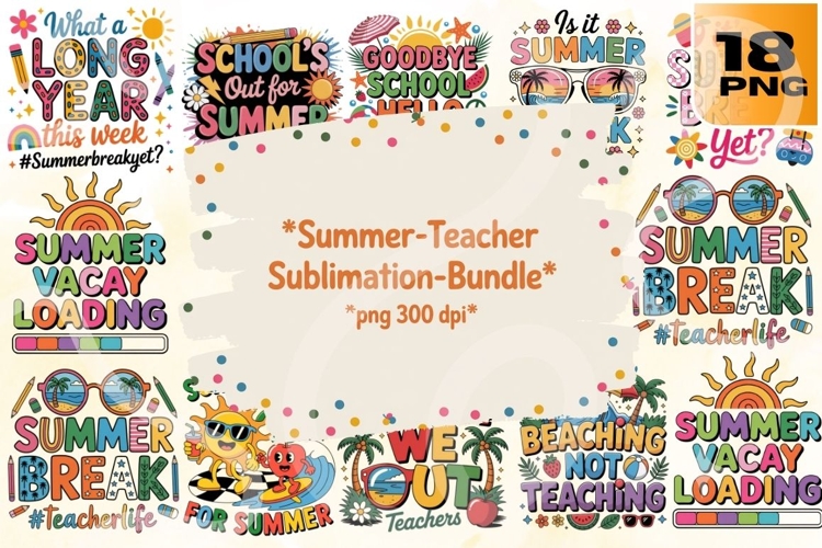 Teacher Sublimation Designs Image 13