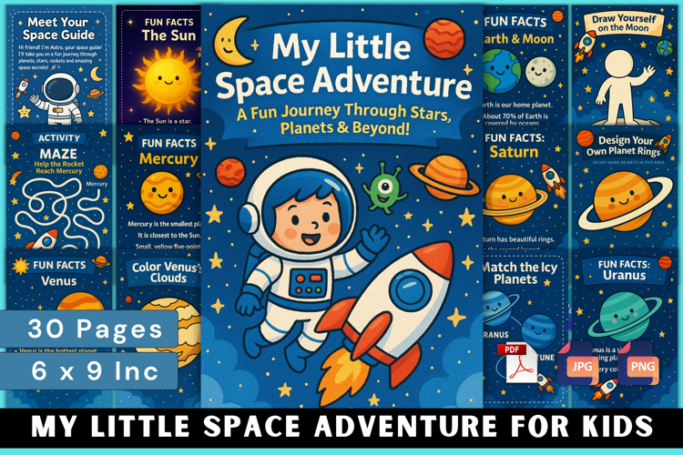 My Little Space Adventure for Kids
