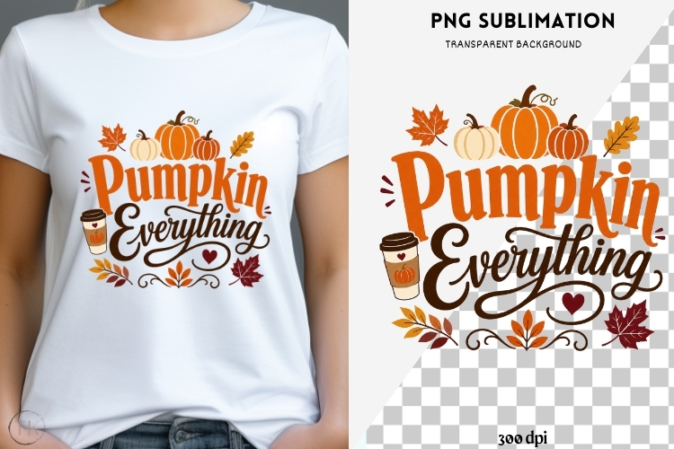 Fall phrase png design for T-shirts