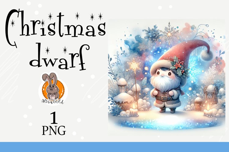 Christmas, dwarf, snow example image 1