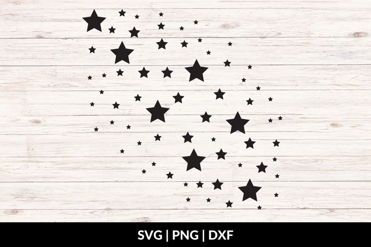 Starry Night Sky SVG
