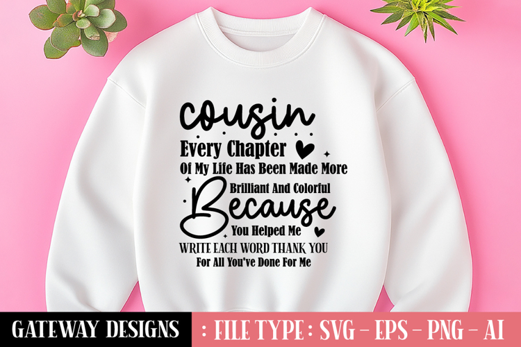 Cousin Svg Image 2
