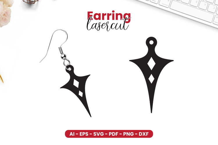 Earring LaserCut - Lasercut File