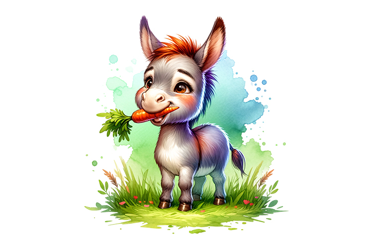 Donkey Clipart Image 14