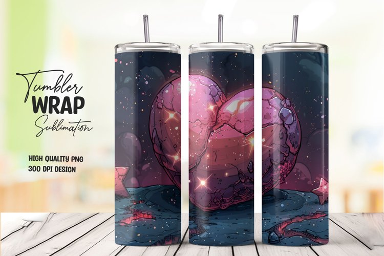 Fruits pattern tumbler wrap sublimation