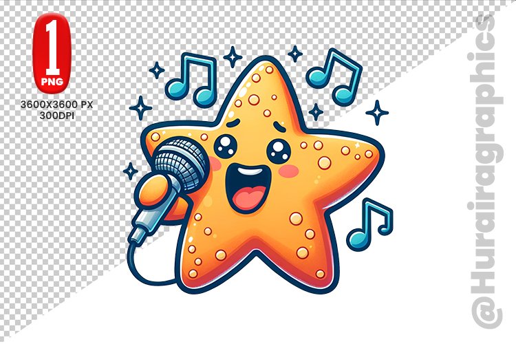 Cute Star Clipart Image 15