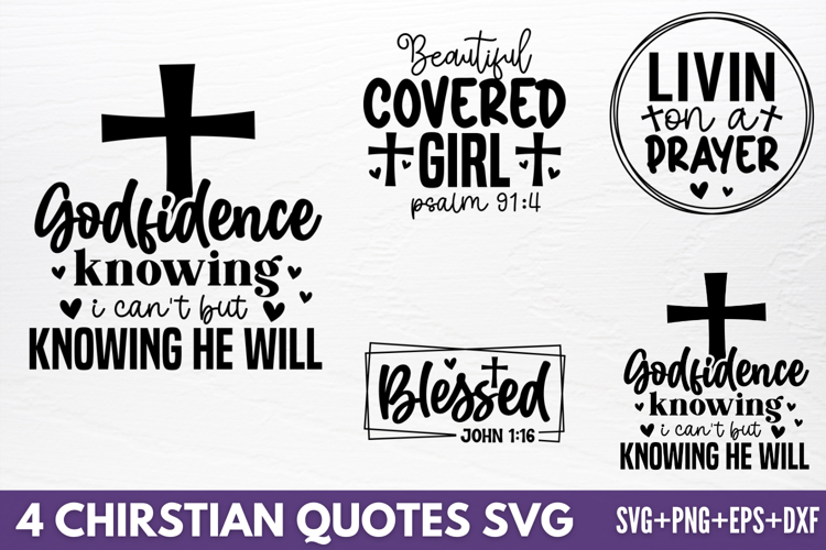 Chirstian Quotes SVG