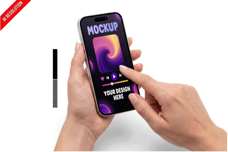 Hand Using Phone