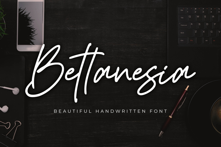 Bettanesia - Beautiful Handwritten & Classy Style