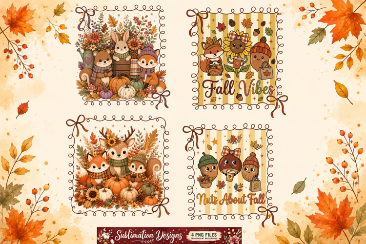 Fall Sublimation Design,Autumn Sublimation PNG,Fall png