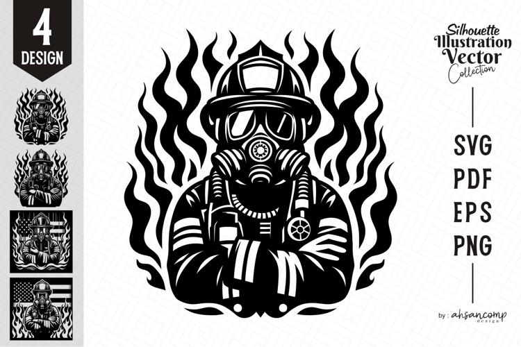 Firefighter Clipart Image 4
