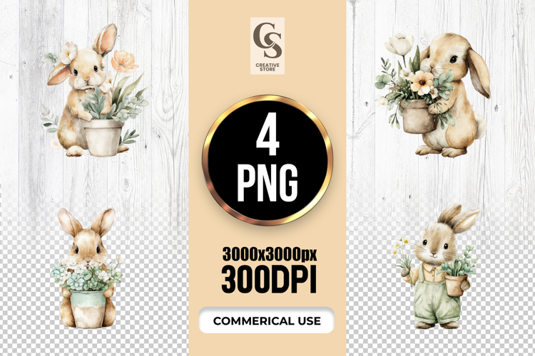 Bunny Clipart Image 7