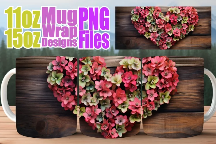 Heartfelt Valentine's Day Mug Wrap