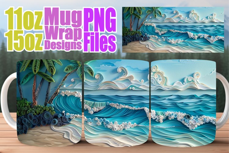 Beach Sublimation Design Image 18