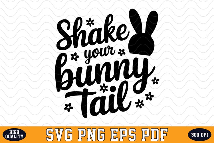 Bunny Tail Svg Image 10