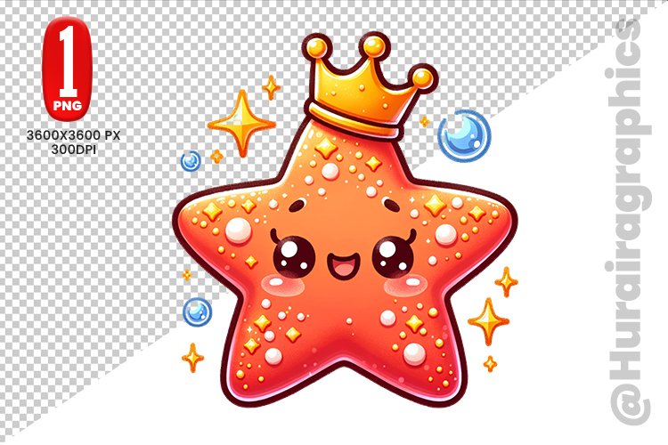 Cute Star Clipart Image 13