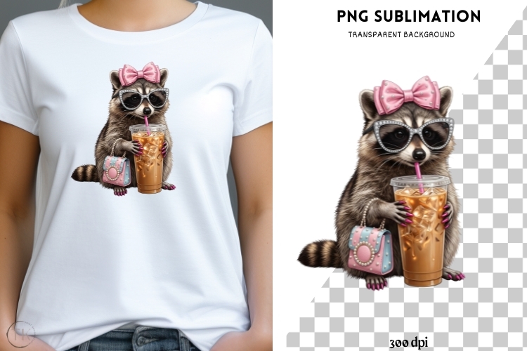 Raccoon Illustration Image 17