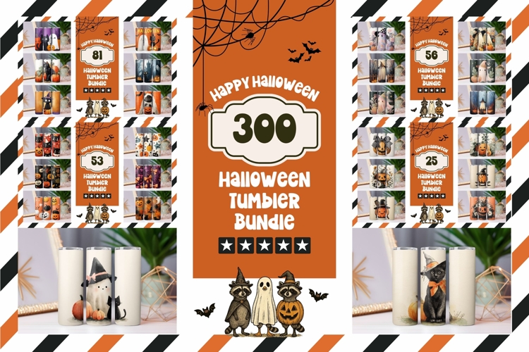 Mega Halloween Tumbler Bundle, Magic Tumbler Designs